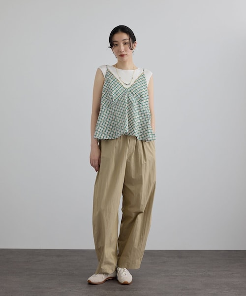 ADAM ET ROPE'（アダムエロペ）の「【J'aDoRe・店舗限定】【ERICKA NICOLAS BEGAY】コード×シルバーボールショートネックレス（ネックレス・レディース・その他・F）」の5枚目の写真