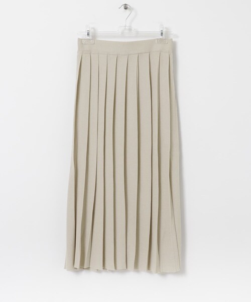 LAATO（ラート）の「knit pleats skirt（スカート・レディース・シャドウ/サブレ・Free）」の8枚目の写真