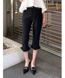 CALNAMUR | サブリナパンツ(その他パンツ)