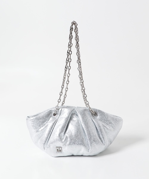 URBAN RESEARCH ROSSO（アーバンリサーチロッソ）の「LE VERNIS　Momo mini bag（ハンドバッグ・レディース・シルバー/ブラック・-）」の2枚目の写真