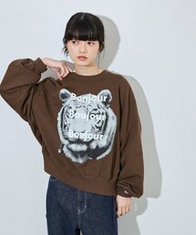 ADAM ET ROPE' | 【Oblada(オブラダ)】別注 TIGER SWEAT(スウェット)