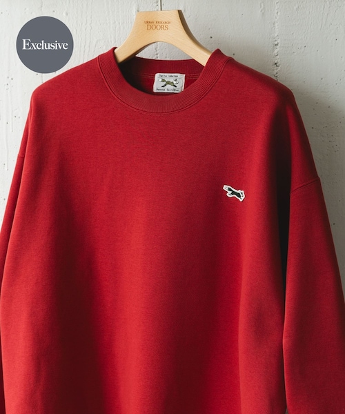 URBAN RESEARCH DOORS（アーバンリサーチドアーズ）の「『XLサイズ/WEB限定』『別注』PENNEYS×DOORS　THE FOX クルーネックスウェット（スウェット・メンズ・BEIGE/ASH/CHARCOAL/RED・M/L/XL）」の4枚目の写真