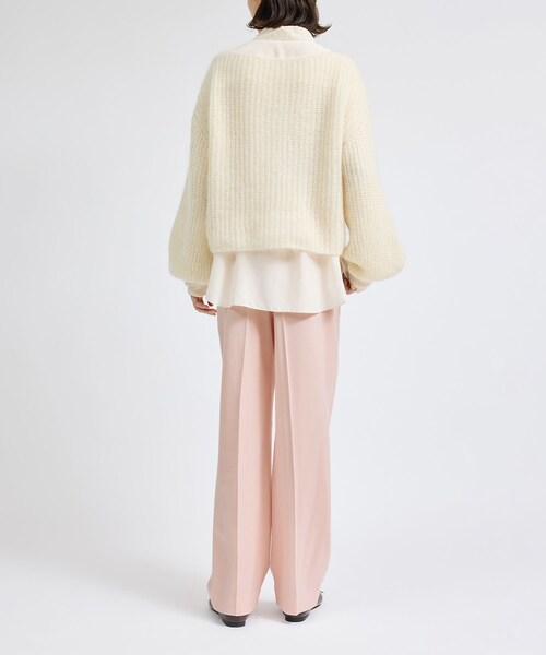 ROPE'（ロペ）の「ウールサテンイージーパンツ【Sサイズフェア対象】（その他パンツ・レディース・ブラック/グレー/ピンク・34/36/38）」の15枚目の写真