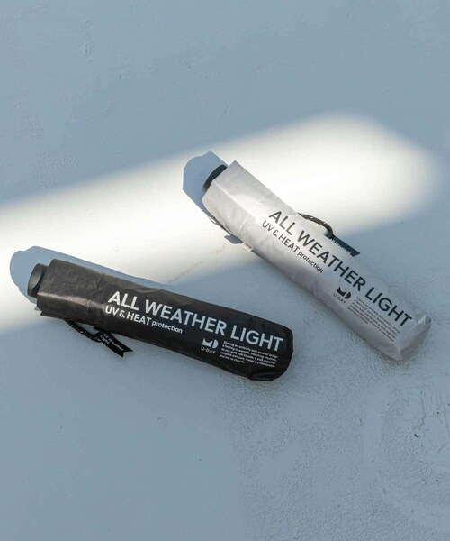 SMELLY（スメリー）の「『晴雨兼用』because　ユニセックス オールウェザーライト（長傘・レディース・GRY/BLK・Free）」の7枚目の写真