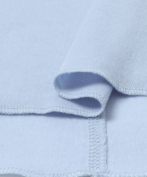 かぐれ（カグレ）の「1dozen　タイト ハイネック ロングTシャツ（Tシャツ/カットソー・レディース・White/Top M Gray/Ash blue・1）」の11枚目の写真