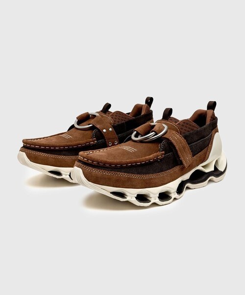 ADAM ET ROPE'(アダムエロペ)の「【MIZUNO/ミズノ】WAVE PROPHECY RING MOC SETSUMASA KOBAYASHI(スニーカー・メンズ・ダークブラウン・26.0/26.5/27.0/27.5/28.0/28.5/29.0)」の9枚目の写真
