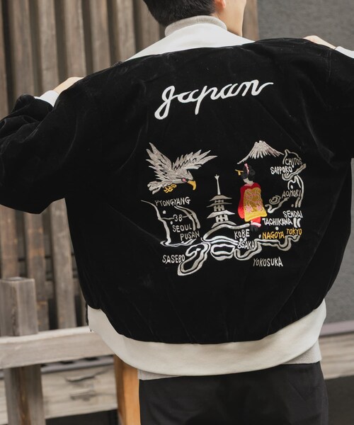 ITEMS URBANRESEARCH（アイテムズ アーバンリサーチ）の「TAION　Reversible SKAJAN Down Jacket（その他アウター・メンズ・BLK×NVY/BGD×D.NVY・M/L/XL）」の3枚目の写真
