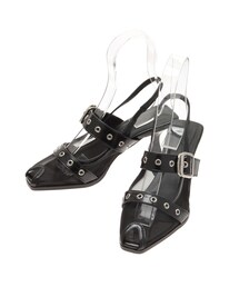 dazzlin | ハトメオープントウパンプス(パンプス)