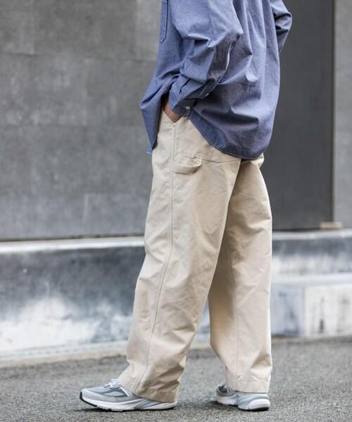 URBAN RESEARCH DOORS(アーバンリサーチドアーズ)の「FORK&SPOON PEダックペインターパンツ(その他パンツ・メンズ・NAVY/IVORY・4/5)」の8枚目の写真