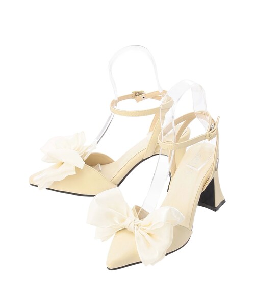 EATME（イートミー）の「リボンミュールパンプス（パンプス・レディース・ブラック/レッド/イエロー・S/M/L）」の10枚目の写真