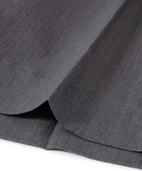 ROPE'（ロペ）の「ウールモヘヤ２タックハーフパンツ/セットアップ対応（その他パンツ・レディース・ブラック系/グレー・36/38）」の13枚目の写真