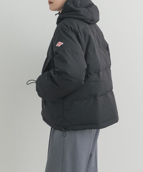 URBAN RESEARCH DOORS（アーバンリサーチドアーズ）の「DANTON　DOWN HOODED JACKET（その他アウター・レディース・BLACK/LT.BEIGE/IVORY/DK.BROWN・XS/S）」の15枚目の写真