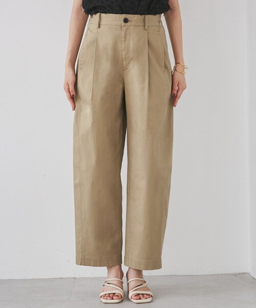 VIS（ビス）の「バレルシルエットコットンパンツ（その他パンツ・レディース・ブラック/ベージュ/ピンク・F）」の20枚目の写真