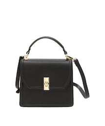 MERCURYDUO | フロントメタルスクウェアBAG(ハンドバッグ)