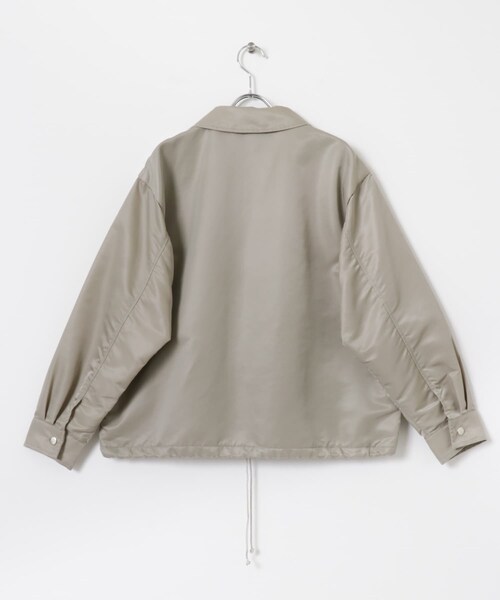 THE GOODLAND MARKET（ザグッドランドマーケット）の「SREU　Coach jacket（ブルゾン・レディース・GRAY1/BLACK1・M）」の14枚目の写真