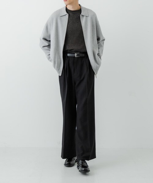 URBAN RESEARCH（アーバンリサーチ）の「綿カシミヤZIPカーディガン（カーディガン/ボレロ・メンズ・ICE GRAY/NAVY/BLACK・M/L）」の21枚目の写真