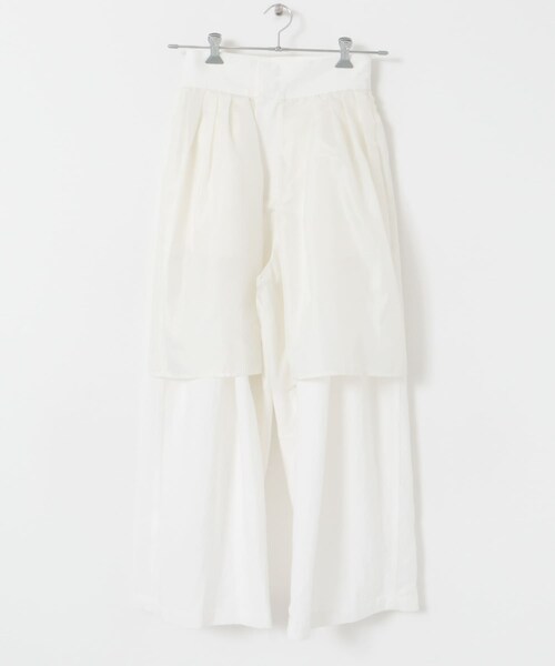 URBAN RESEARCH ROSSO（アーバンリサーチロッソ）の「ライトタックパンツ（その他パンツ・レディース・L.GRAY/OFF WHITE・36/38）」の10枚目の写真