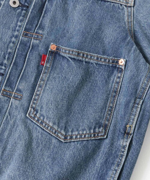 URBAN RESEARCH DOORS（アーバンリサーチドアーズ）の「LEVI’S　TYPE 1 TRUCKER（デニムジャケット・メンズ・Black/Indigo・S/M/L/XL）」の20枚目の写真