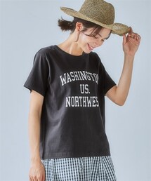 nissen | 親子でお揃い！プリントTシャツ（レギュラーシルエット）（綿１００％）（ＵＶカット）(Tシャツ/カットソー)