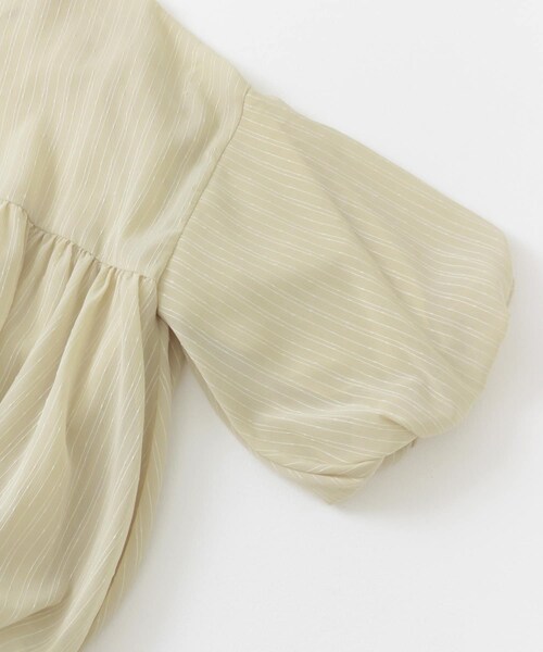 ITEMS URBANRESEARCH（アイテムズ アーバンリサーチ）の「バルーンスリーブブルゾン（ブルゾン・レディース・Y.BEG/BLU・FREE）」の12枚目の写真