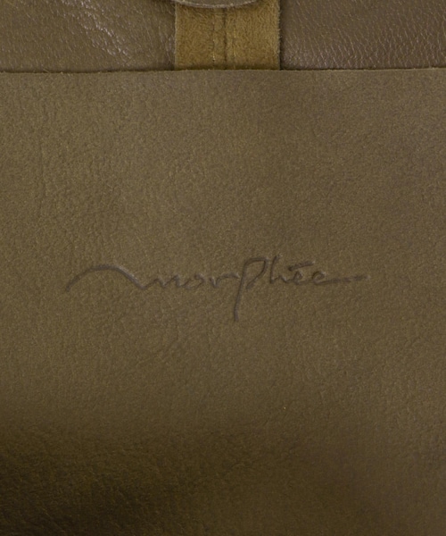 URBAN RESEARCH(アーバンリサーチ)の「『別注』Morphee×URBS CYLINDER L(トートバッグ・メンズ・OLIVE・L)」の8枚目の写真