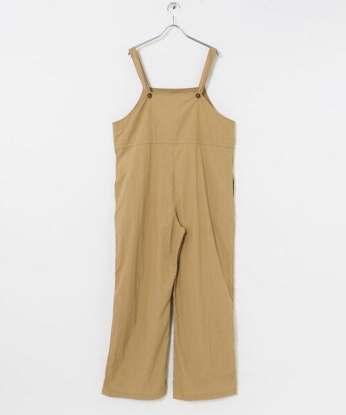 ITEMS URBANRESEARCH（アイテムズ アーバンリサーチ）の「ナイロンサロペット（サロペット/オーバーオール・レディース・BLK/BEG・FREE）」の19枚目の写真