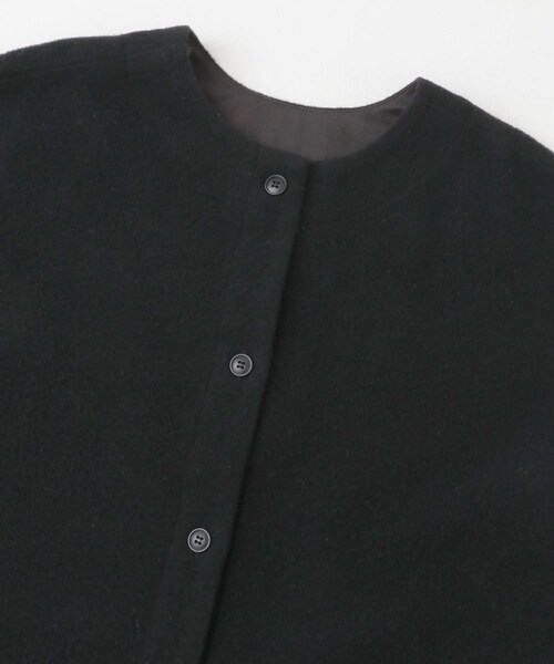 かぐれ（カグレ）の「ナッピングウール2WAYベスト（ベスト・レディース・BLACK/CHARCOAL・FREE）」の18枚目の写真