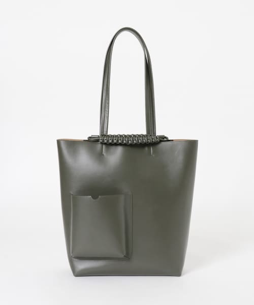 URBAN RESEARCH(アーバンリサーチ)の「SAGAN VIENNA PAZAR BOOK TOTE(トートバッグ・レディース・O Green/Black/Espresso・-)」の3枚目の写真