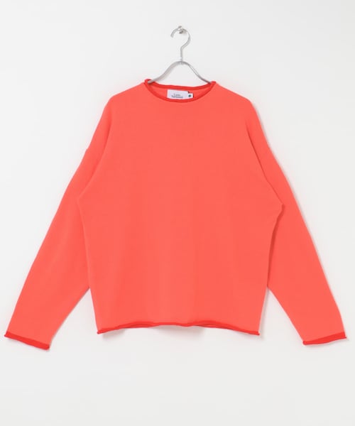URBAN RESEARCH(アーバンリサーチ)の「Little Yarmouth ROLL EDGE KNIT SWEATER(ニット/セーター・メンズ・CREAM/RED・L/XL)」の2枚目の写真