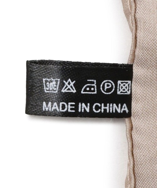 VIS(ビス)の「ドット柄スカーフ 70×70cm(バンダナ/スカーフ・レディース・ブラック系/ホワイト系・F)」の18枚目の写真