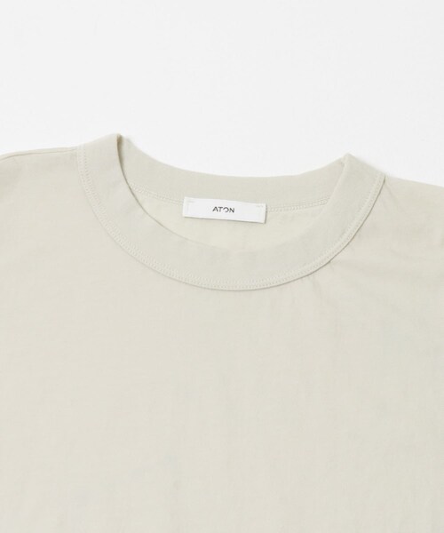 URBAN RESEARCH(アーバンリサーチ)の「ATON FRESCA SINGLE JERSEY TANK-TOP(タンクトップ・レディース・BEIGE/PINK/YELLOW・2)」の6枚目の写真