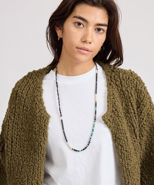 Saturdays NYC（サタデーズ ニューヨークシティ ）の「MIKIA x Saturdays NYC Bandana（ネックレス・レディース・ブラック/グリーン/レッド・F）」の17枚目の写真