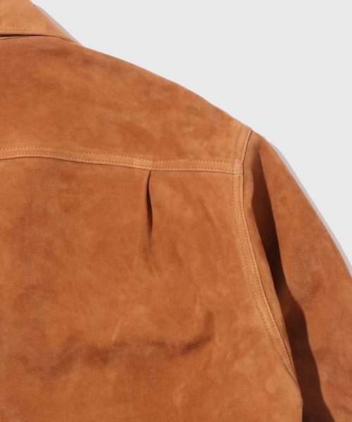 ADAM ET ROPE'(アダムエロペ)の「SUEDE BLOUSON(ブルゾン・メンズ・キャメル・L/M/S)」の17枚目の写真