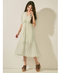 dazzlin | ベビーフラワープリーツワンピース(ワンピース)