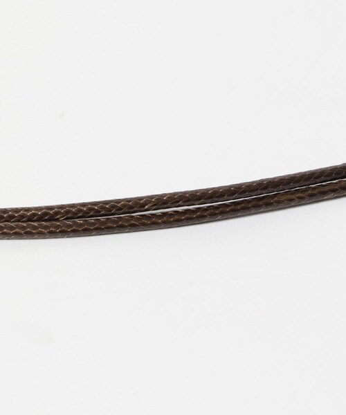 URBAN RESEARCH ROSSO（アーバンリサーチロッソ）の「CHIGNON　ワンループマルチコードチョーカー（ネックレス・レディース・BK/SILVE/BRN/GLD・FREE）」の15枚目の写真