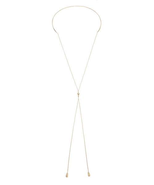ELENDEEK（エレンディーク）の「2WAY CHOKER NECKLACE（ネックレス・レディース・シルバー/ゴールド・F）」の4枚目の写真