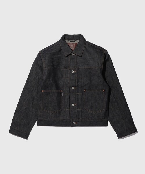 ADAM ET ROPE'(アダムエロペ)の「【SUGARHILL/シュガーヒル】MODERN DENIM JACKET(デニムジャケット・メンズ・ネイビー・2/3)」の3枚目の写真