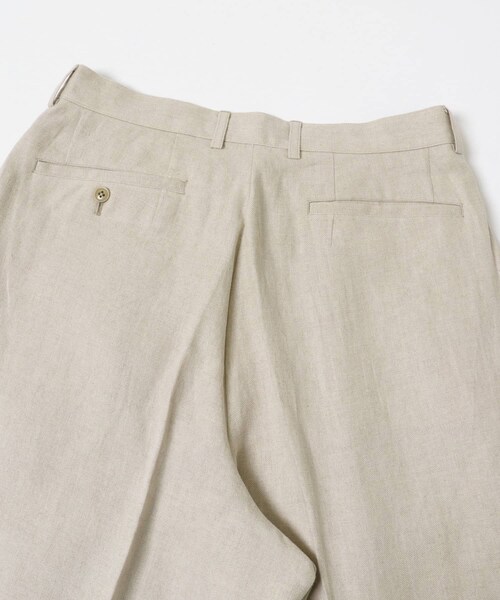 URBAN RESEARCH(アーバンリサーチ)の「REVERBERATE TACKED TROUSERS(その他パンツ・メンズ・ECRU/BLACK・1)」の13枚目の写真