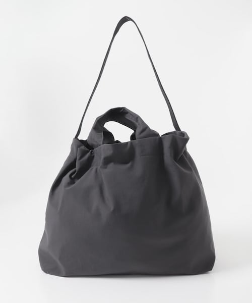 URBAN RESEARCH DOORS（アーバンリサーチドアーズ）の「STILL BY HAND　NYLON OX TWO-WAY BAG（ショルダーバッグ・メンズ・INK BLACK/CHARCOAL/ECRU・Free）」の3枚目の写真