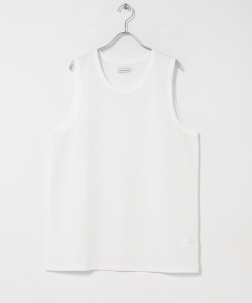 URBAN RESEARCH DOORS（アーバンリサーチドアーズ）の「吸水速乾ワッフルタンクトップ（タンクトップ・メンズ・WHITE/BLACK・M/L）」の3枚目の写真