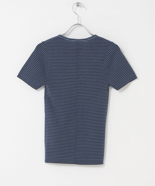 URBAN RESEARCH DOORS（アーバンリサーチドアーズ）の「RYE TENDER　DOMAR T-SHIRTS（Tシャツ/カットソー・レディース・NAVY/YELLOW/MULTI・0）」の8枚目の写真