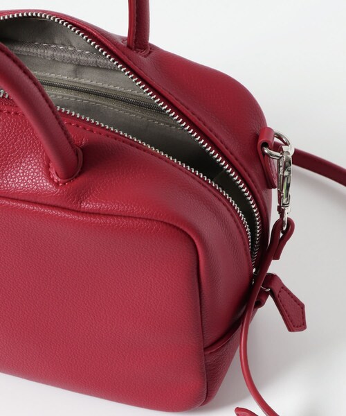 URBAN RESEARCH ROSSO（アーバンリサーチロッソ）の「スクエアボストンバッグ（ボストンバッグ・レディース・BLACK/RED・-）」の14枚目の写真