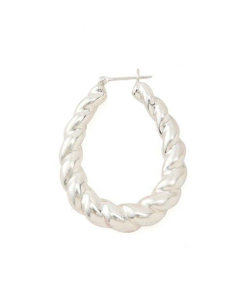ADAM ET ROPE'（アダムエロペ）の「【GIGI（ジジ）】LUNA twisted earrings（ピアス（両耳用）・レディース・シルバー・F）」の15枚目の写真