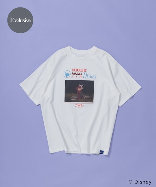URBAN RESEARCH(アーバンリサーチ)の「別注/Disney/プリントT-SHIRTS(Tシャツ/カットソー・レディース・OFF-1/OFF-2/OFF-3・M/L)」の3枚目の写真