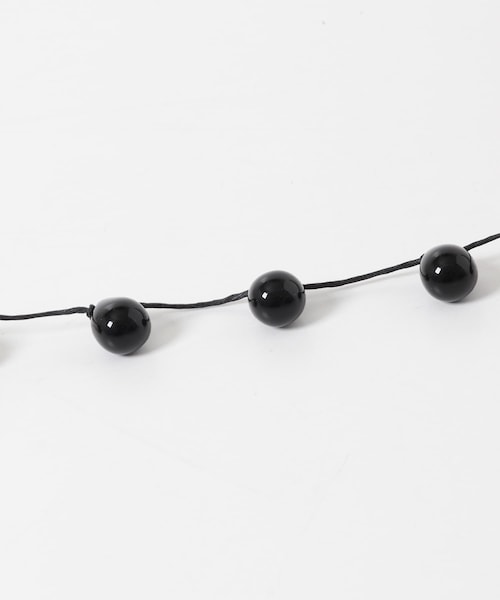 かぐれ(カグレ)の「『一部別注カラー』Sisi Joia NOUE NECKLACE(ネックレス・レディース・別注WHITE/BLACK・One)」の9枚目の写真