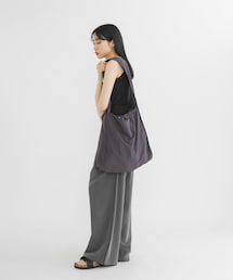 KBF | パイピングナイロンビッグBAG(ショルダーバッグ)