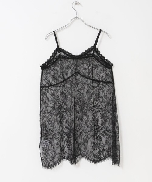 ITEMS URBANRESEARCH(アイテムズ アーバンリサーチ)の「レースキャミソール(キャミソール・レディース・WHT/BLK・Free)」の18枚目の写真