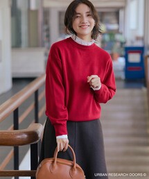 URBAN RESEARCH DOORS | 『仁村紗和さん着用』『UR TECH 200日ニット』スウェットライクプルオーバー(ニット/セーター)