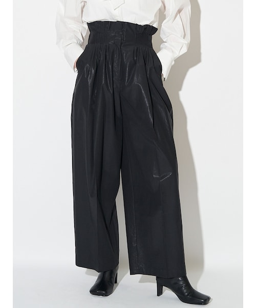 ELENDEEK（エレンディーク）の「WAIST PIN TUCK PT（その他パンツ・レディース・グレー/ブラック・01/02）」の6枚目の写真