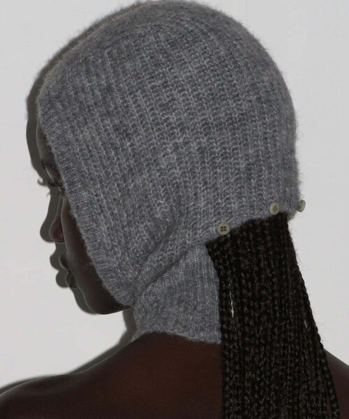 URBAN RESEARCH（アーバンリサーチ）の「paloma wool　BUTTONS ANGELS（ニットキャップ/ビーニー・レディース・Grey/Khaki/Navy/Brown・FREE）」の9枚目の写真
